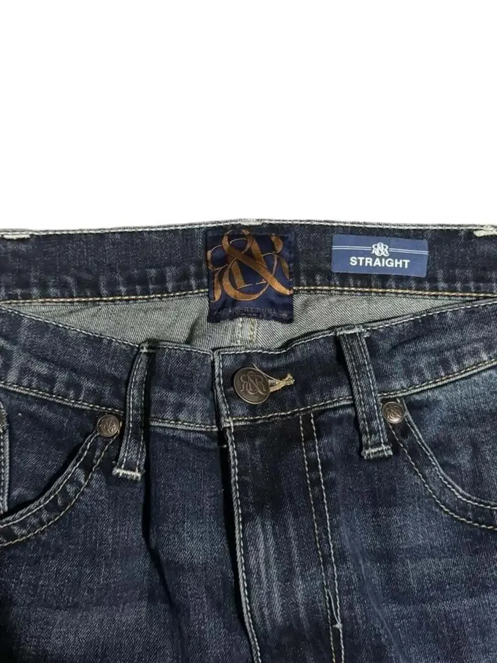 Y2K Rock & Republic Men's Neil Straight Leg Denim Jeans, Size 36x32